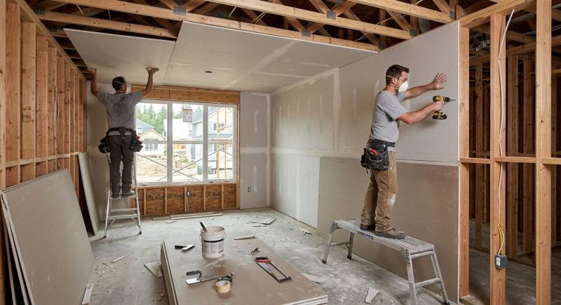 Bedroom Drywall Installation in Olathe, KS
