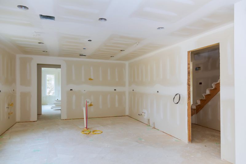 Drywall in a Commercial Space