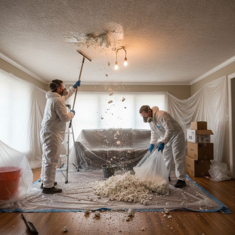 Textured Ceiling Removal in Waco, TX